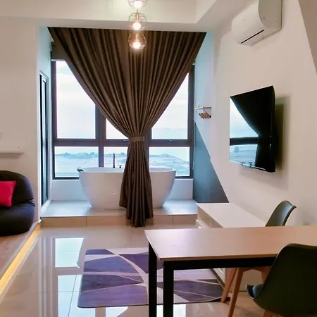 New Stylish Seaview Bali Residences Studio Near Jonker 4 Pax Malacca Exterior photo